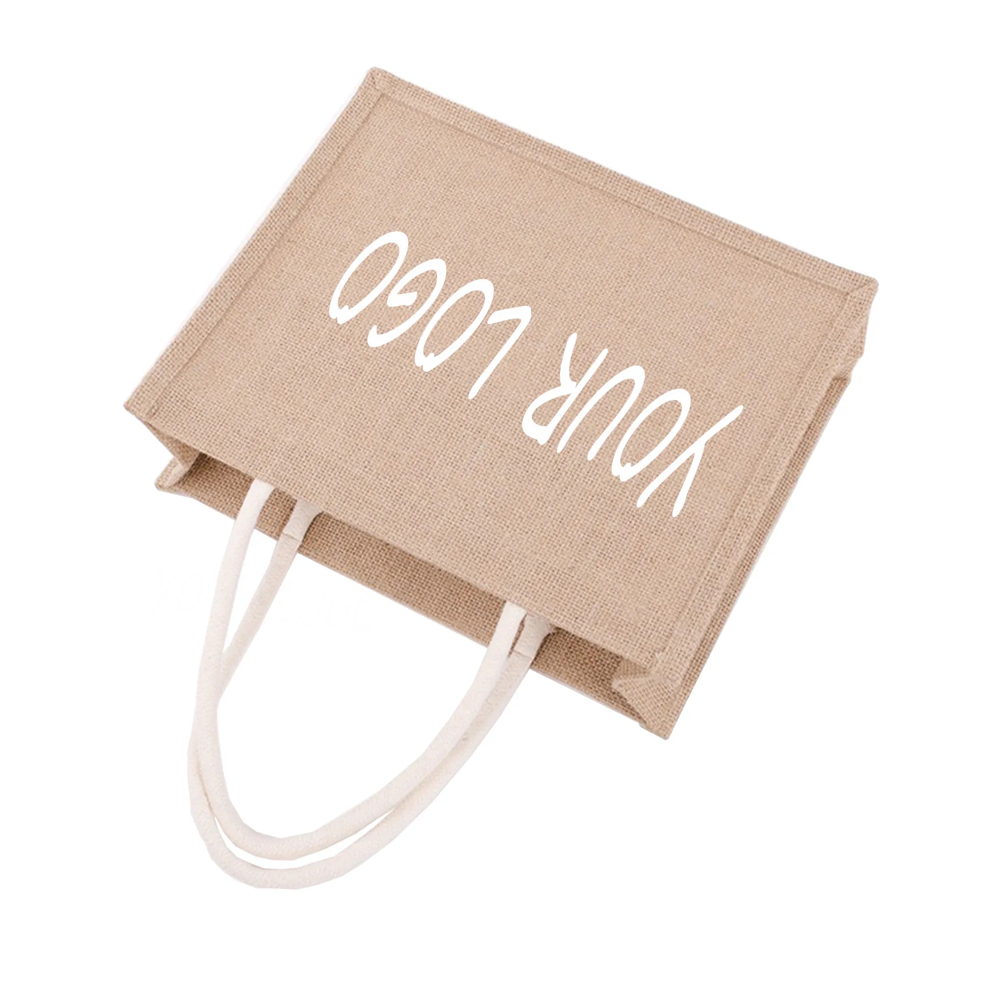 Burlap Tote Bags MOQ 100 2