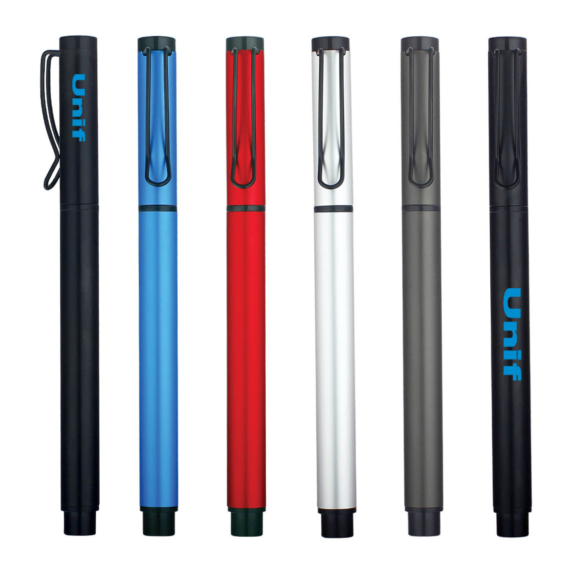 Multicolor Premium Metallic Gel Pen - Customized Logo 1