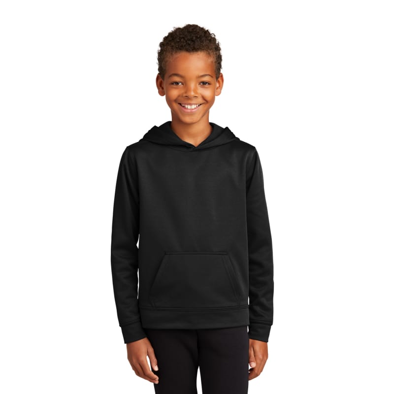 Port & Company Youth Performance Fleece Pullover Hooded Sweatshirt. 6