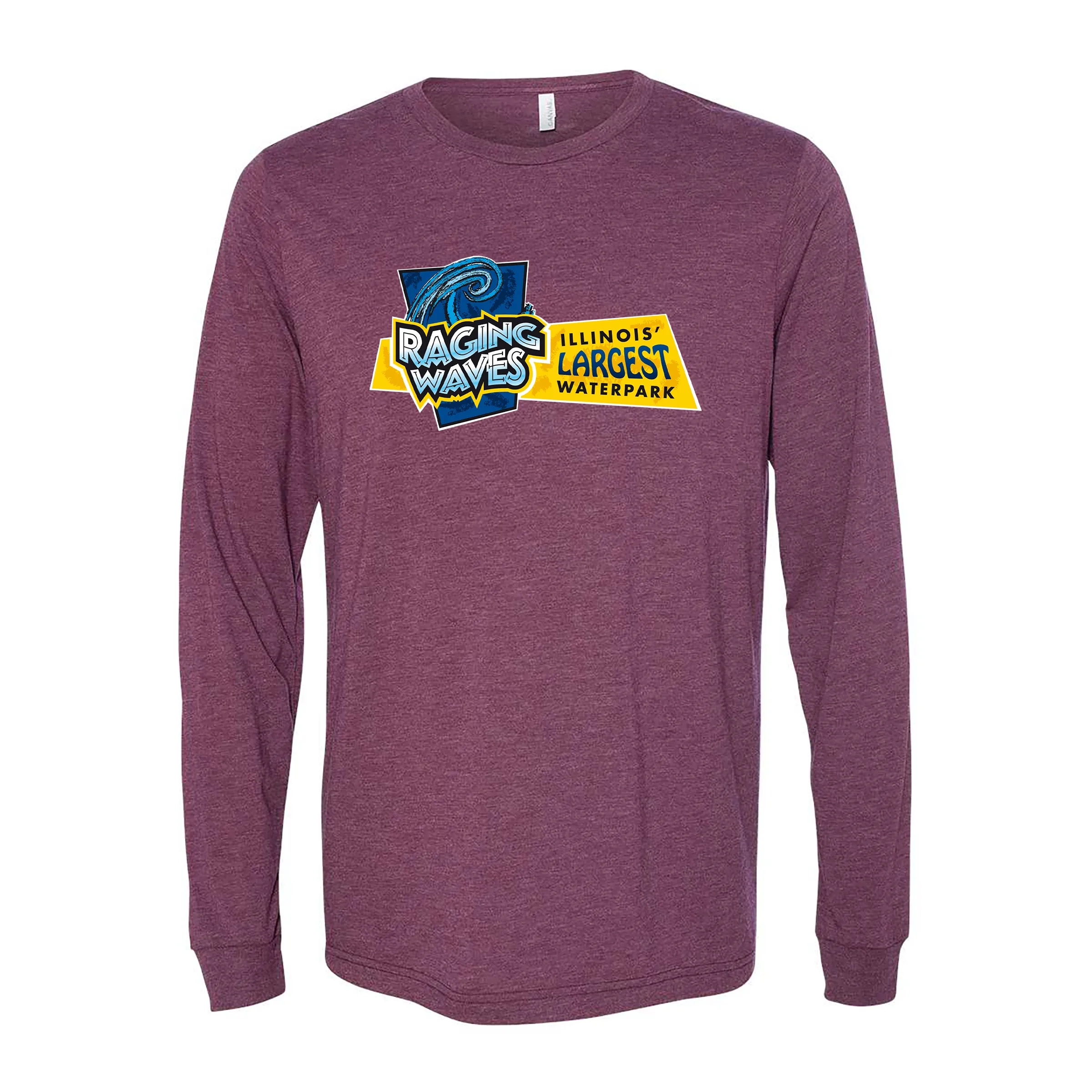 BELLA+CANVAS(R) Unisex Triblend Long Sleeve Tee 8