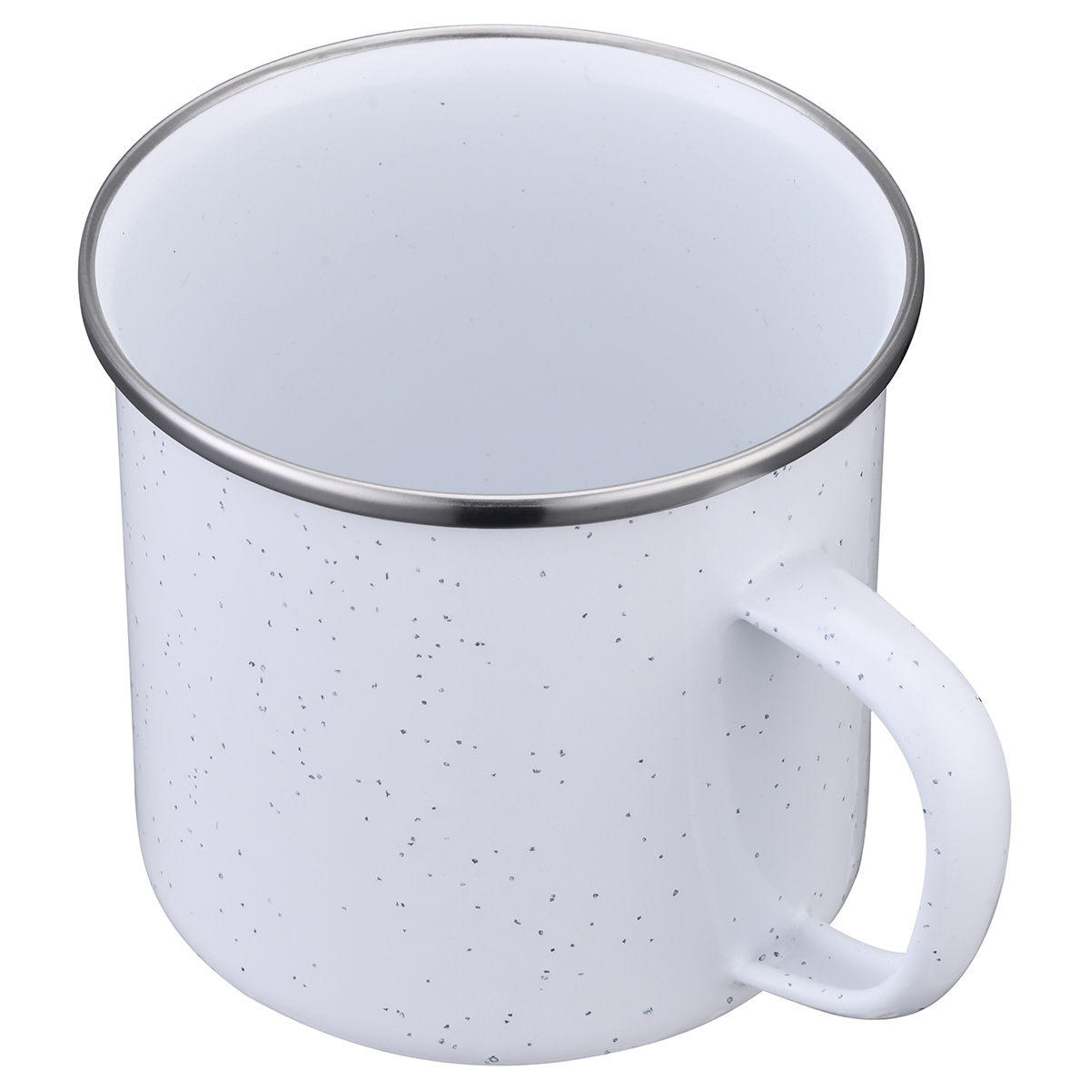 Imari 16oz Speckled Enamel Mug with Stainless Steel Rim 2