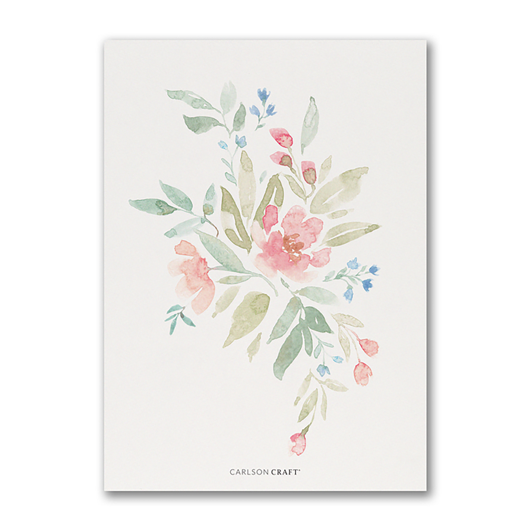 Flourishing Watercolor Event Invitation 2