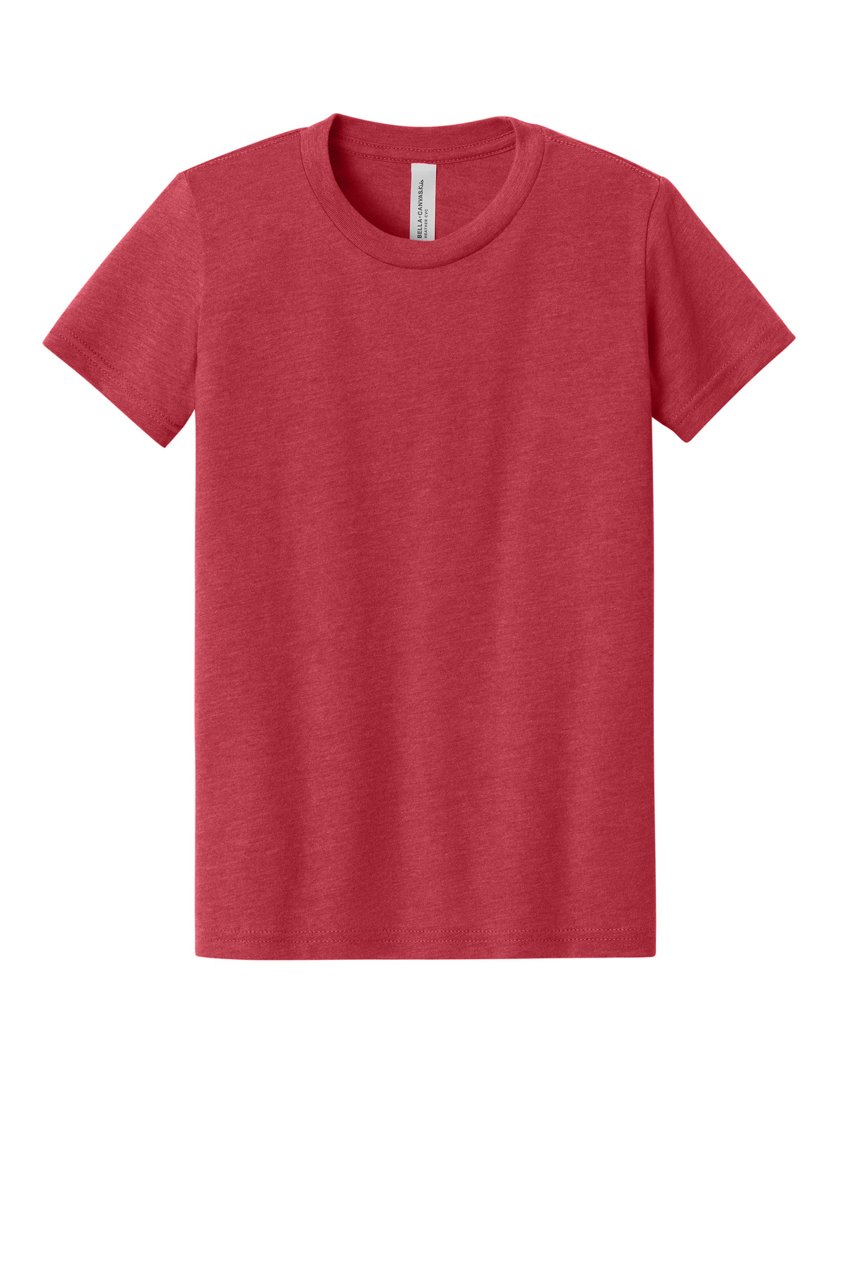 BELLA+CANVAS Youth Heather CVC Tee BC3001YCVC 1