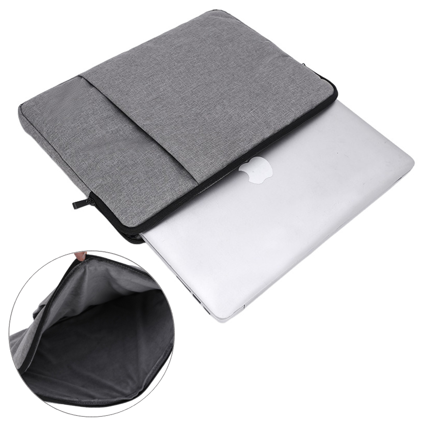 Shockproof Laptop Sleeve with Soft Lining 4
