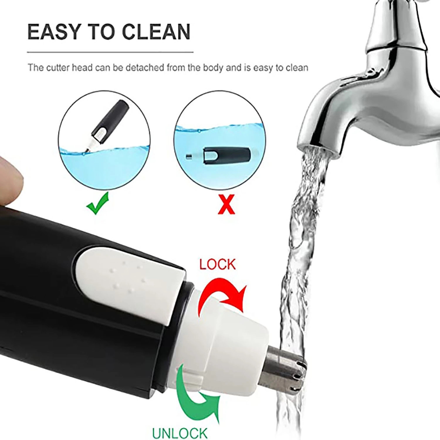 Electric Nose Ear Hair Trimmer 6