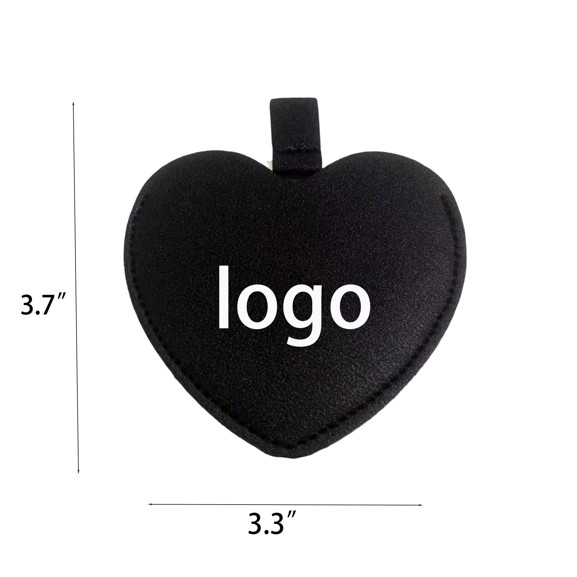 Stainless Steel Mirror with PU Leather Cover 3