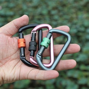 12KN D-Ring Locking Carabiner 3