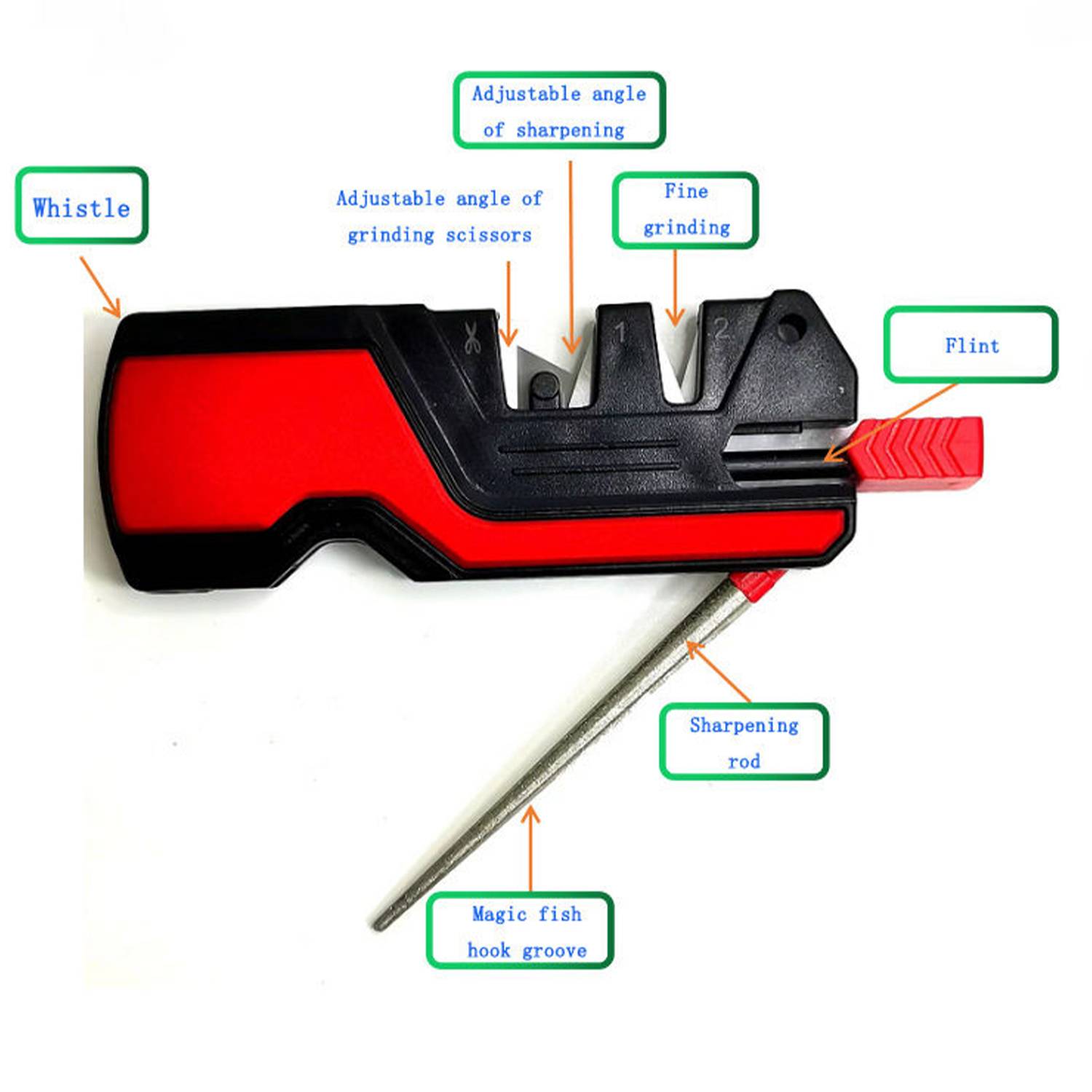 Portable Multifunction Knife Sharpener 5