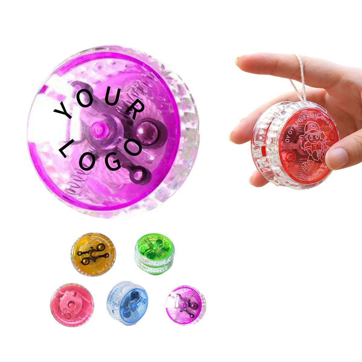 Glow Toy Yo-Yo for Evening Fun and Practice 2