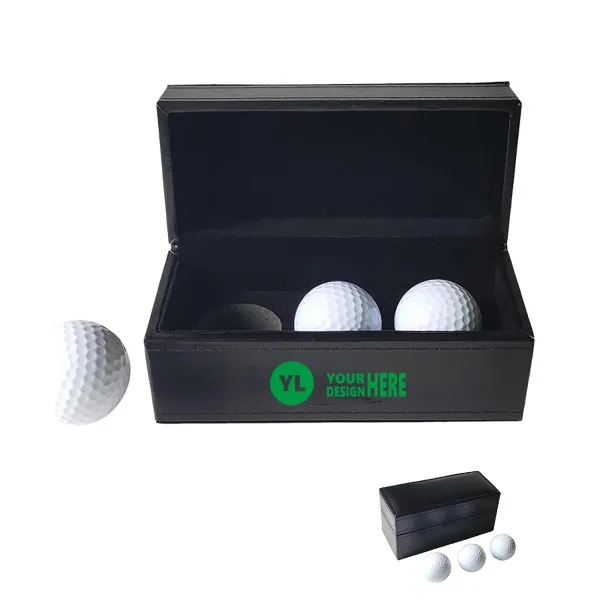 Elegant Golf Ball Storage Box Set 2