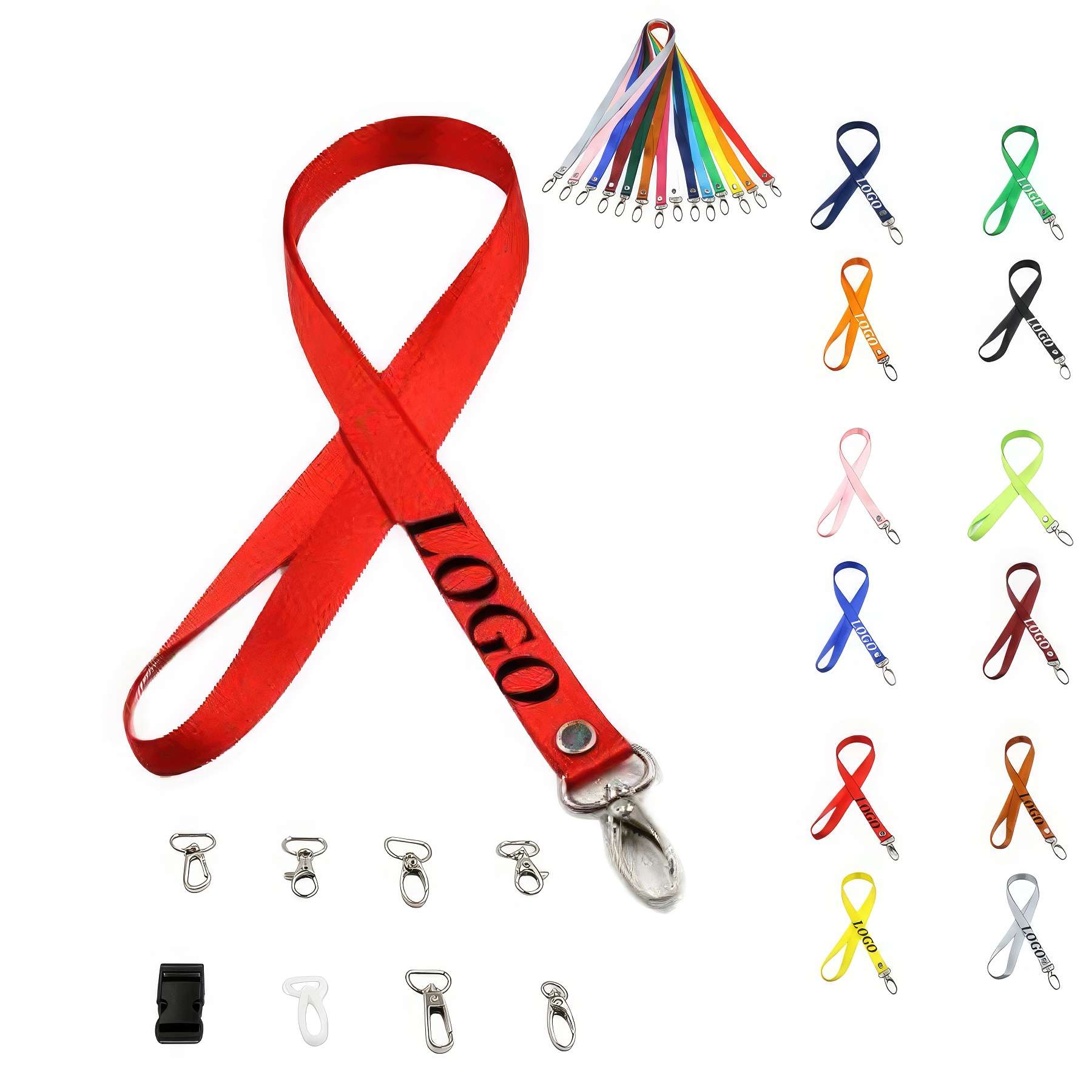 Polyester Lanyard with Clip 2