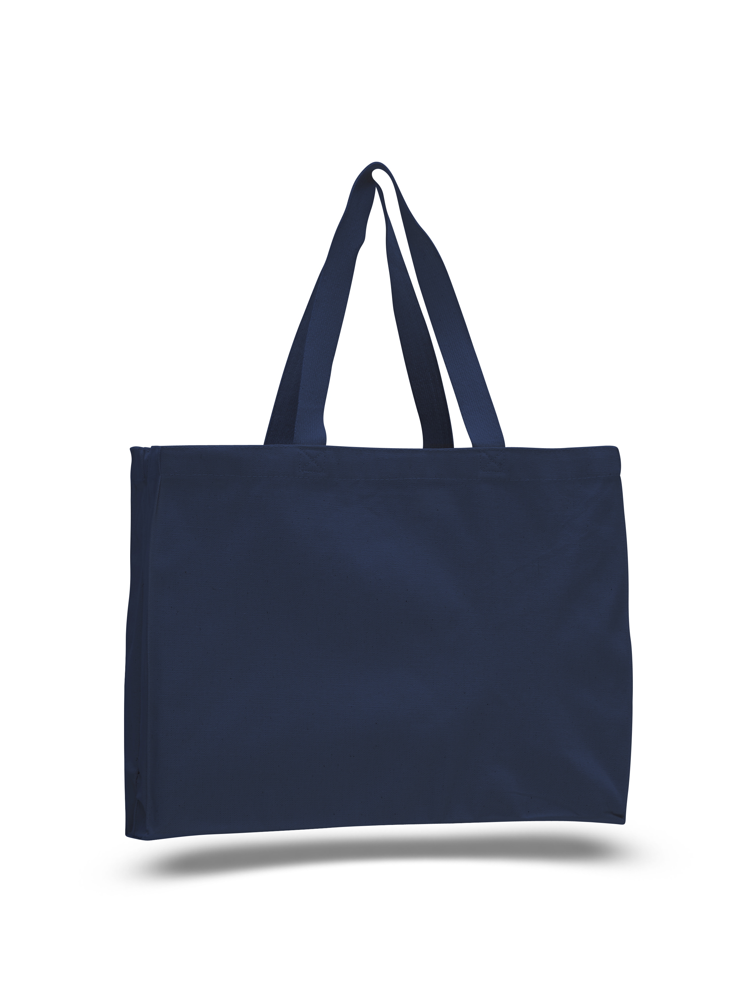 Heavy 12 oz. Cotton Canvas Gusset Tote Bag - Colors, custom tote bag with logo imprint 5
