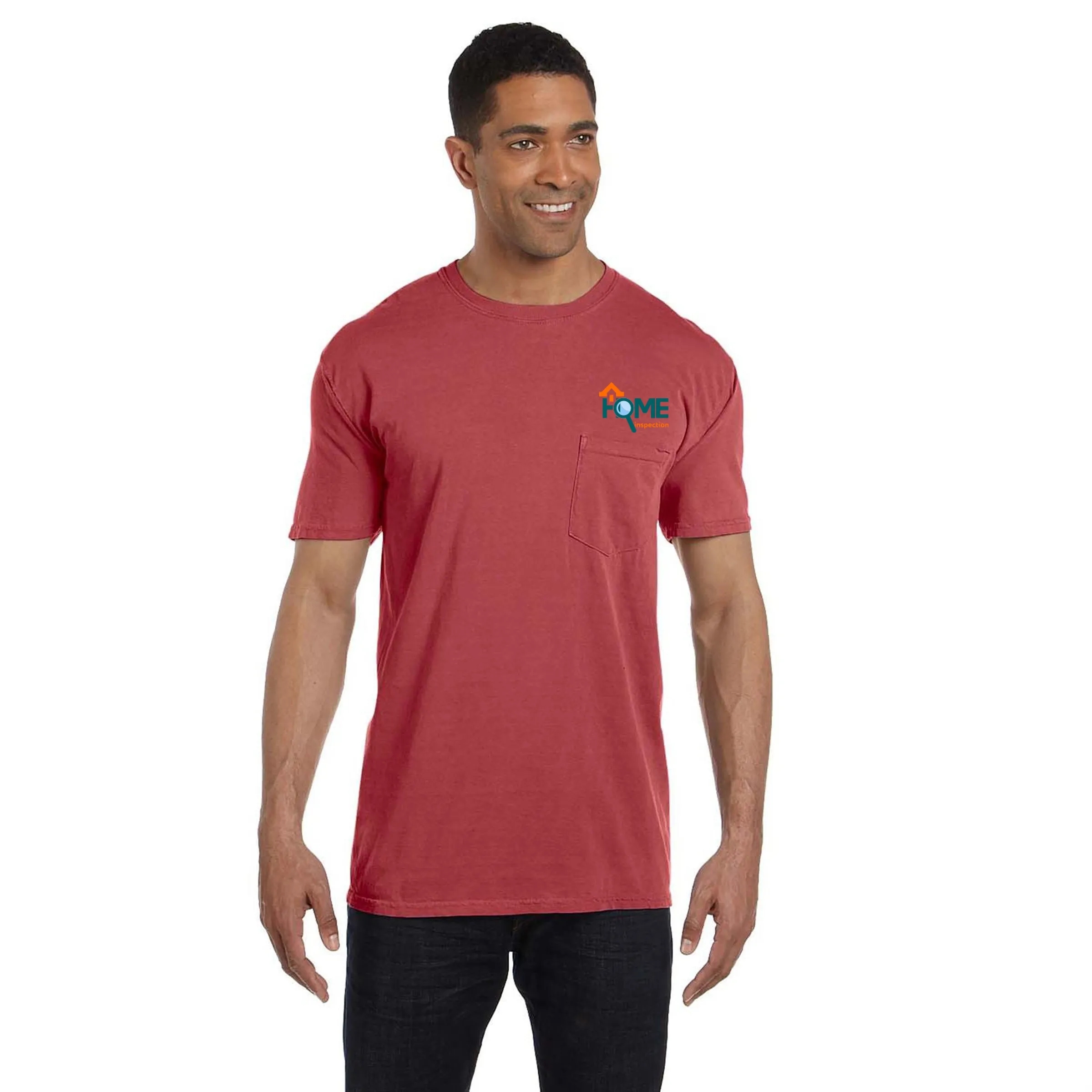COMFORT COLORS ADULT HEAVYWEIGHT 6.1 OZ. POCKET T-SHIRT 32