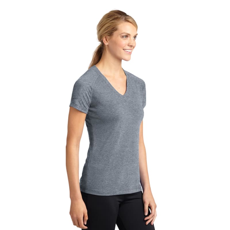 Sport-Tek Women's Ultimate Performance V-Neck. 26