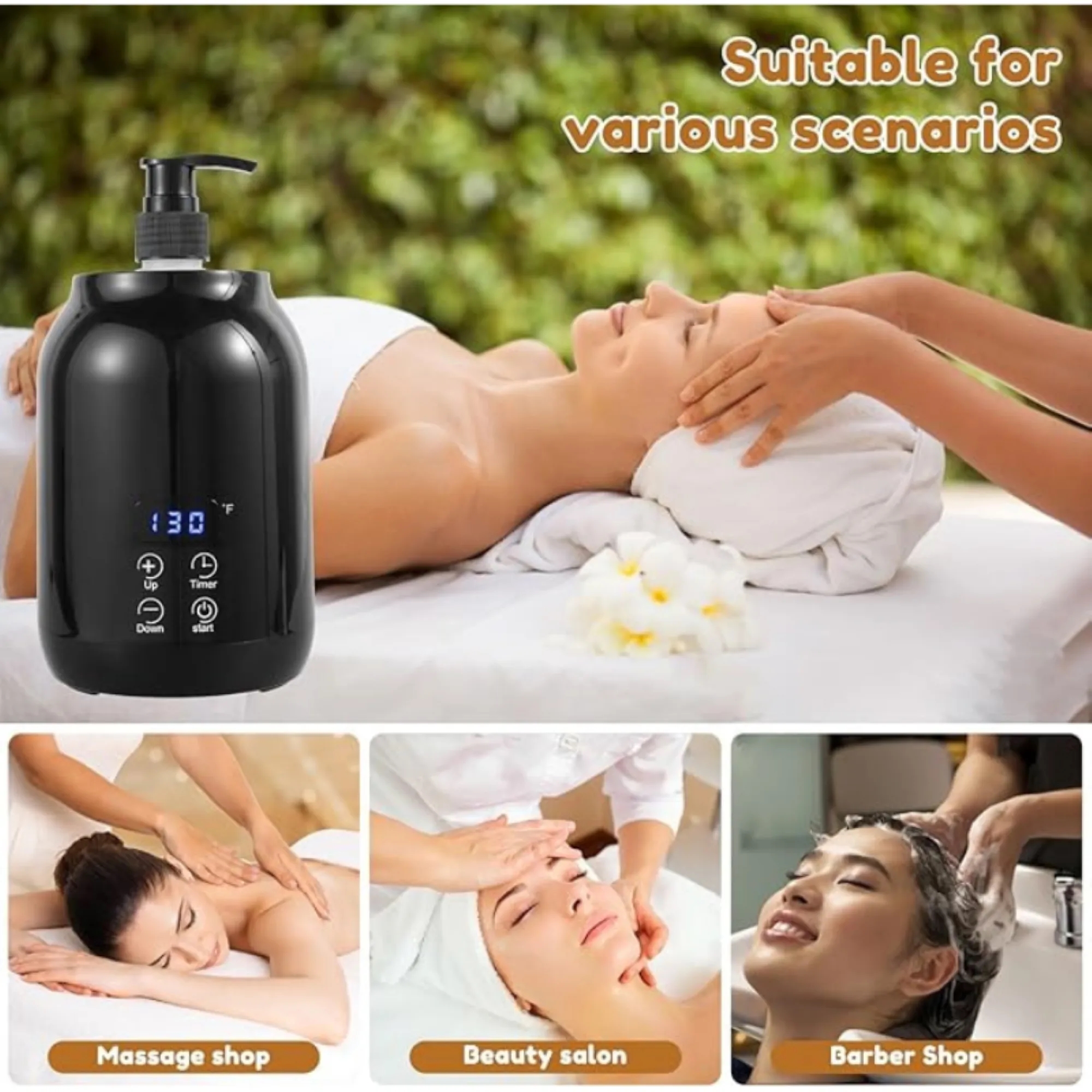 Touch To Display The Essential Oil Heater Free Shipping 4