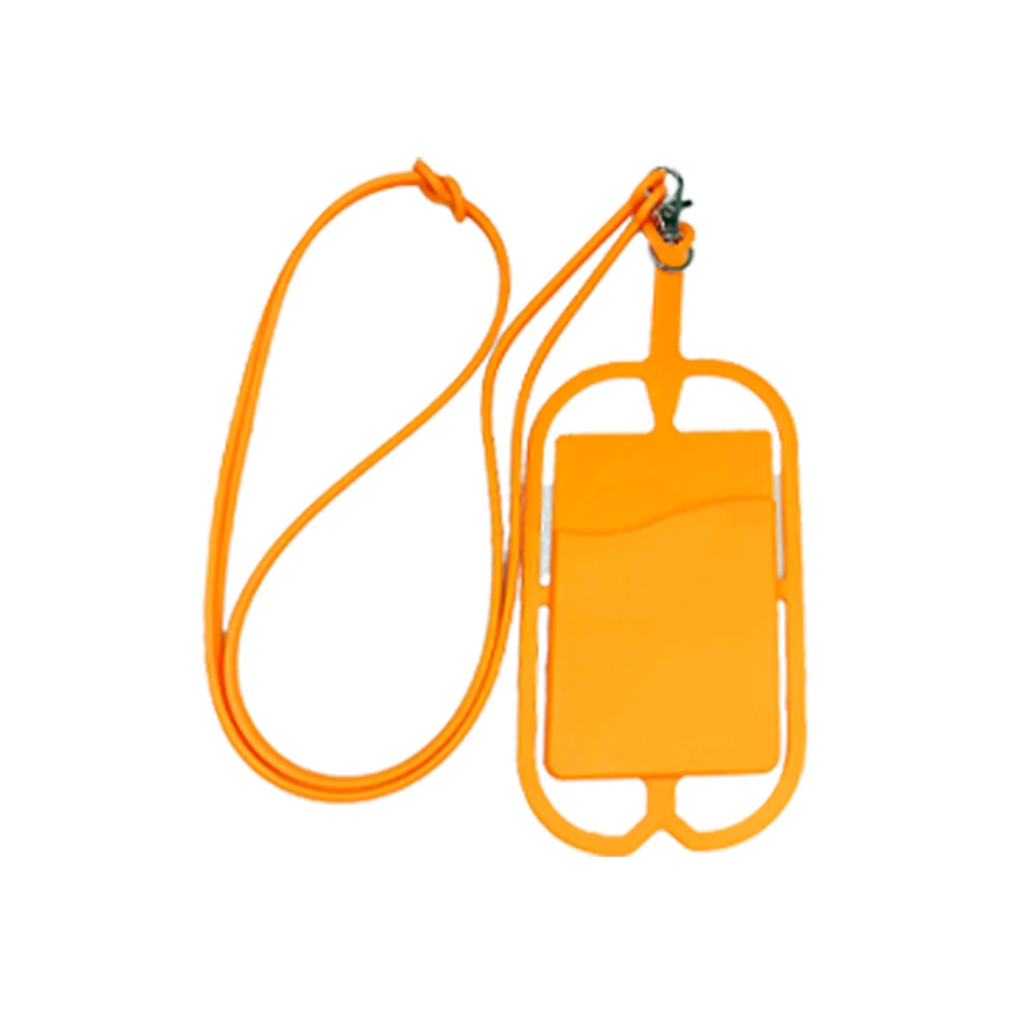 Silicone Mobile Phone Lanyard Card Holder 12