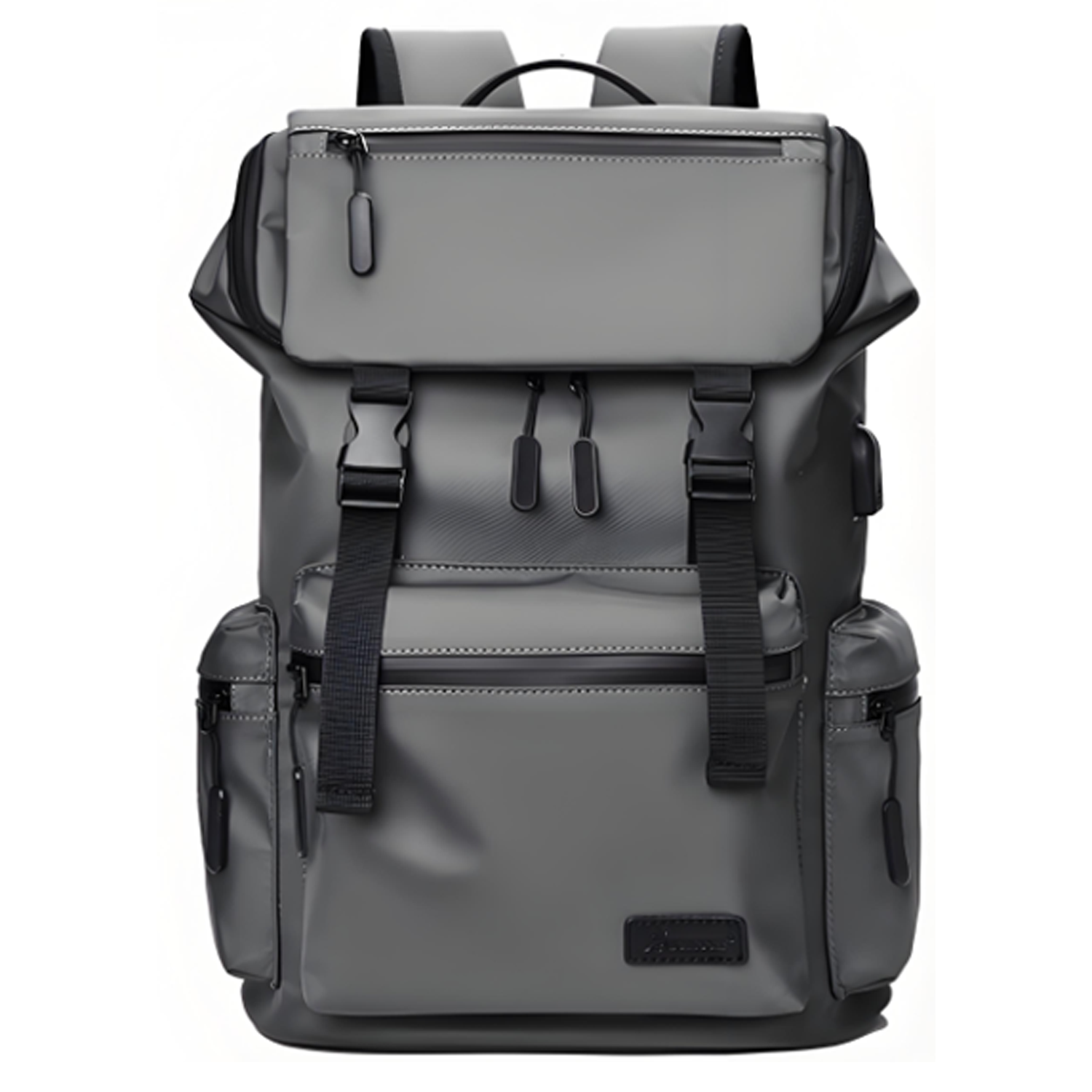 Korean-Style Oxford Cloth Large-Capacity Laptop Backpack 7