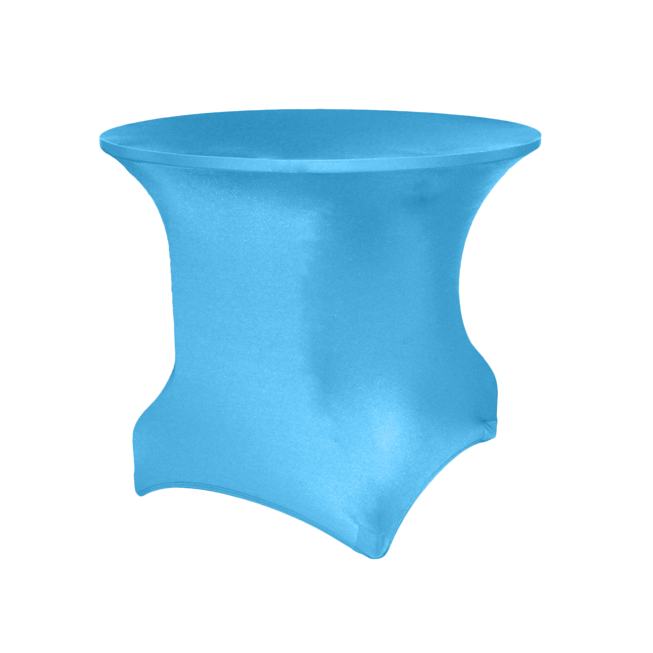 Non-Printed 60" Round Spandex Stretch Table Cover 6
