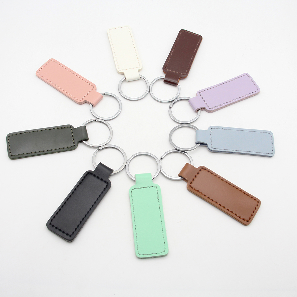 PU LeatherKeychain Keg Ring 6