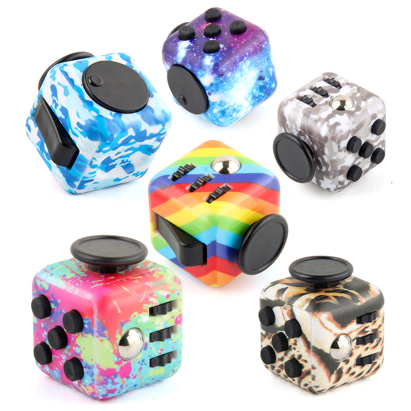 Geiruiou 6 Sides Hexagon Fidget Toys Cube 12