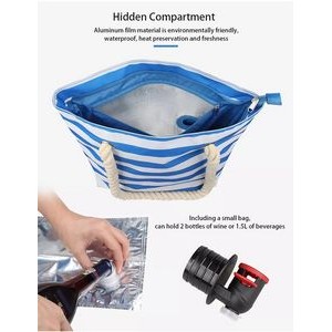 Wine Cooler Beach Bag 1