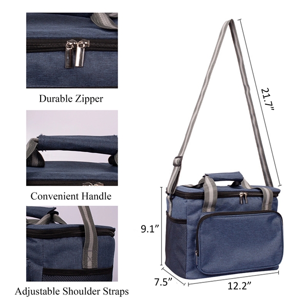 MOQ 50pcs Reusable Insulated Lunch Bag 2