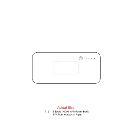Spare 10000 mAh Power Bank 12