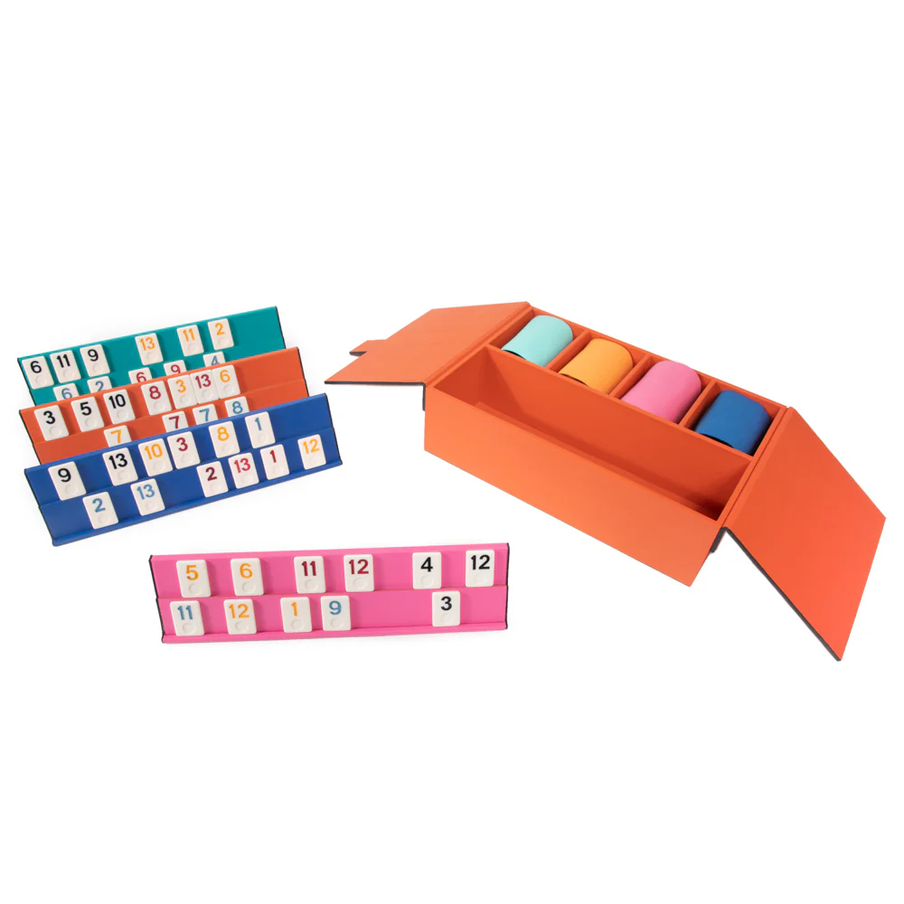 Genuine Leatherette Rummikub Set 3