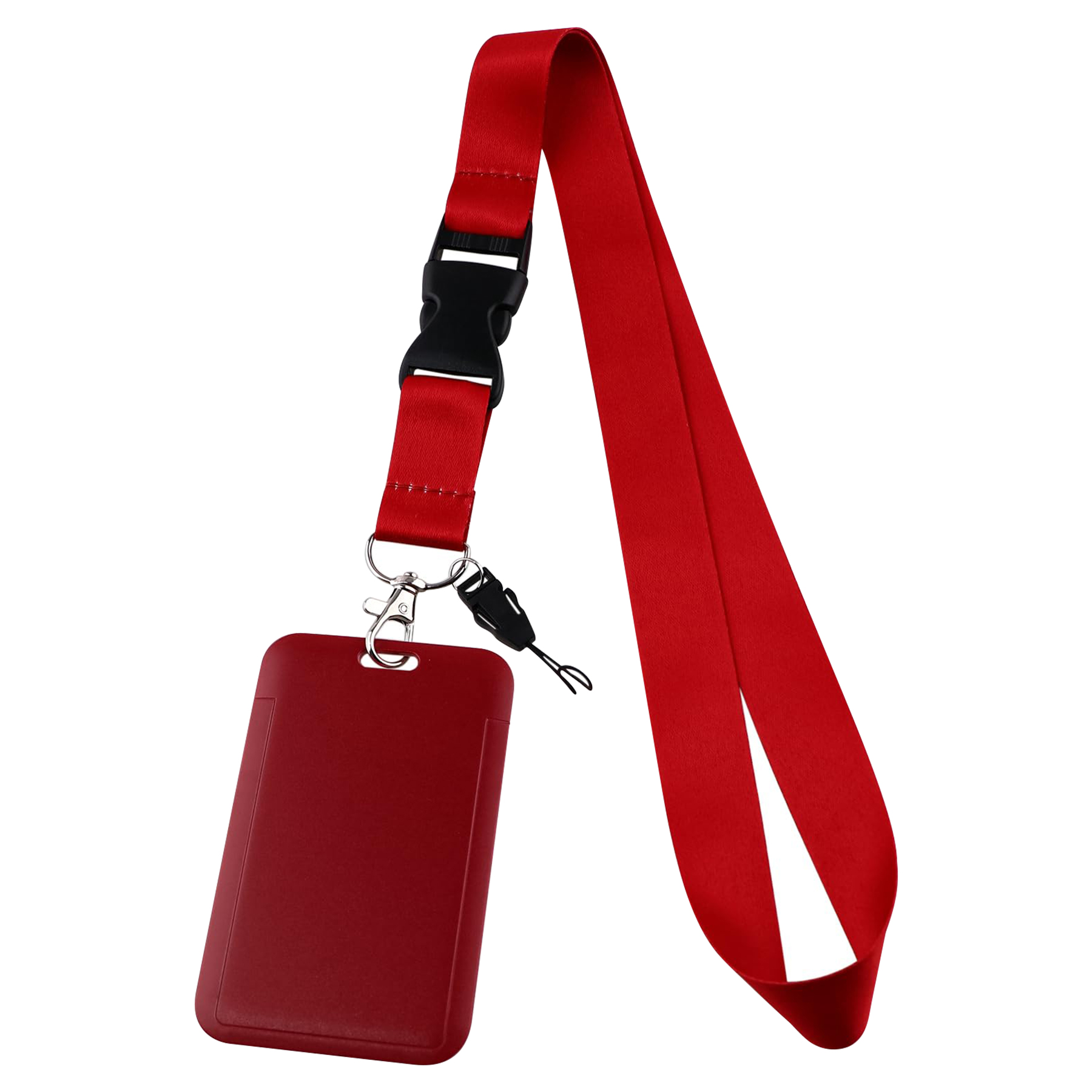 Vertical Version Work Permit Card Holder With Hanging Rope 6