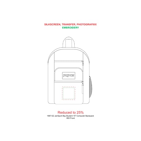 JanSport Big Student 15" Computer Backpack 25