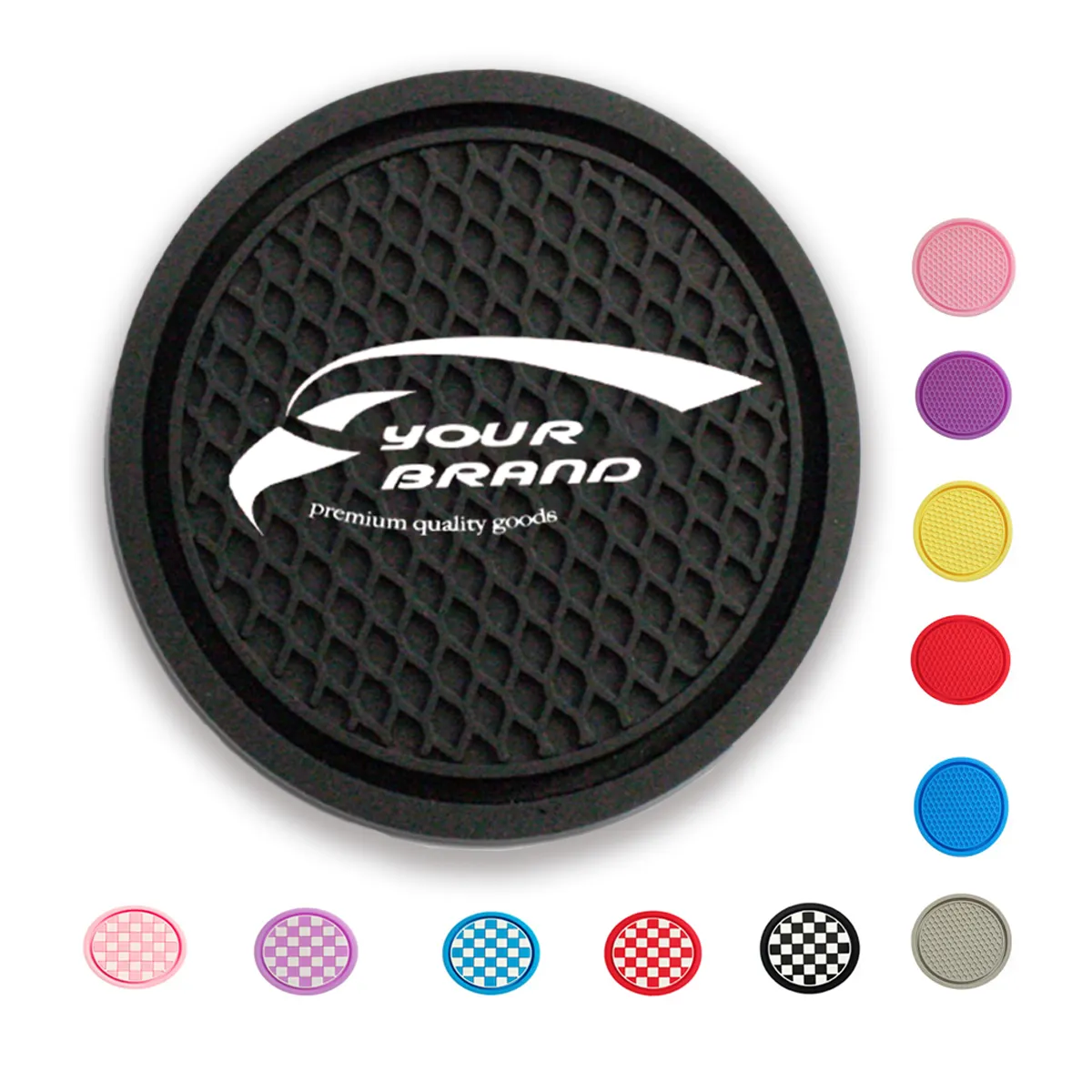 5 Pack Universal Non-Slip Waterproof Car Cup Holder Coaster 1