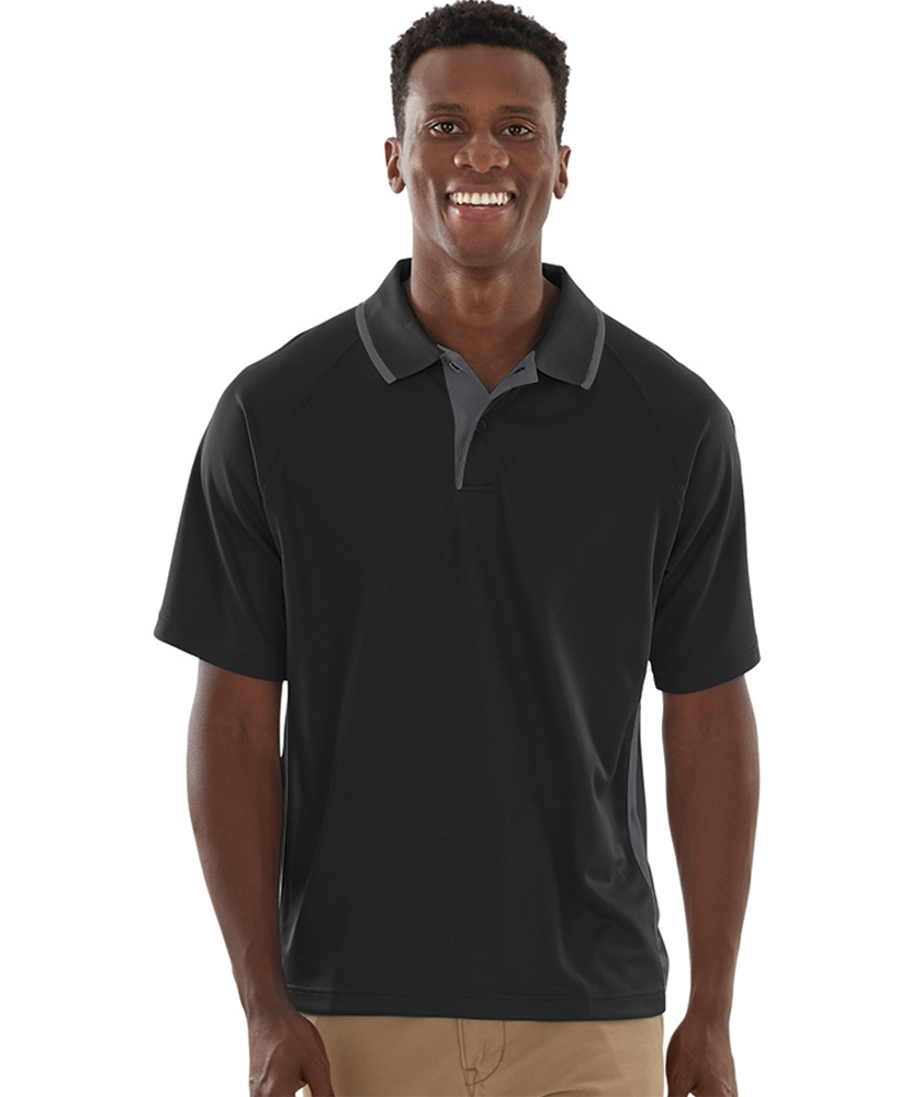Men's Color Blocked Wicking Polo