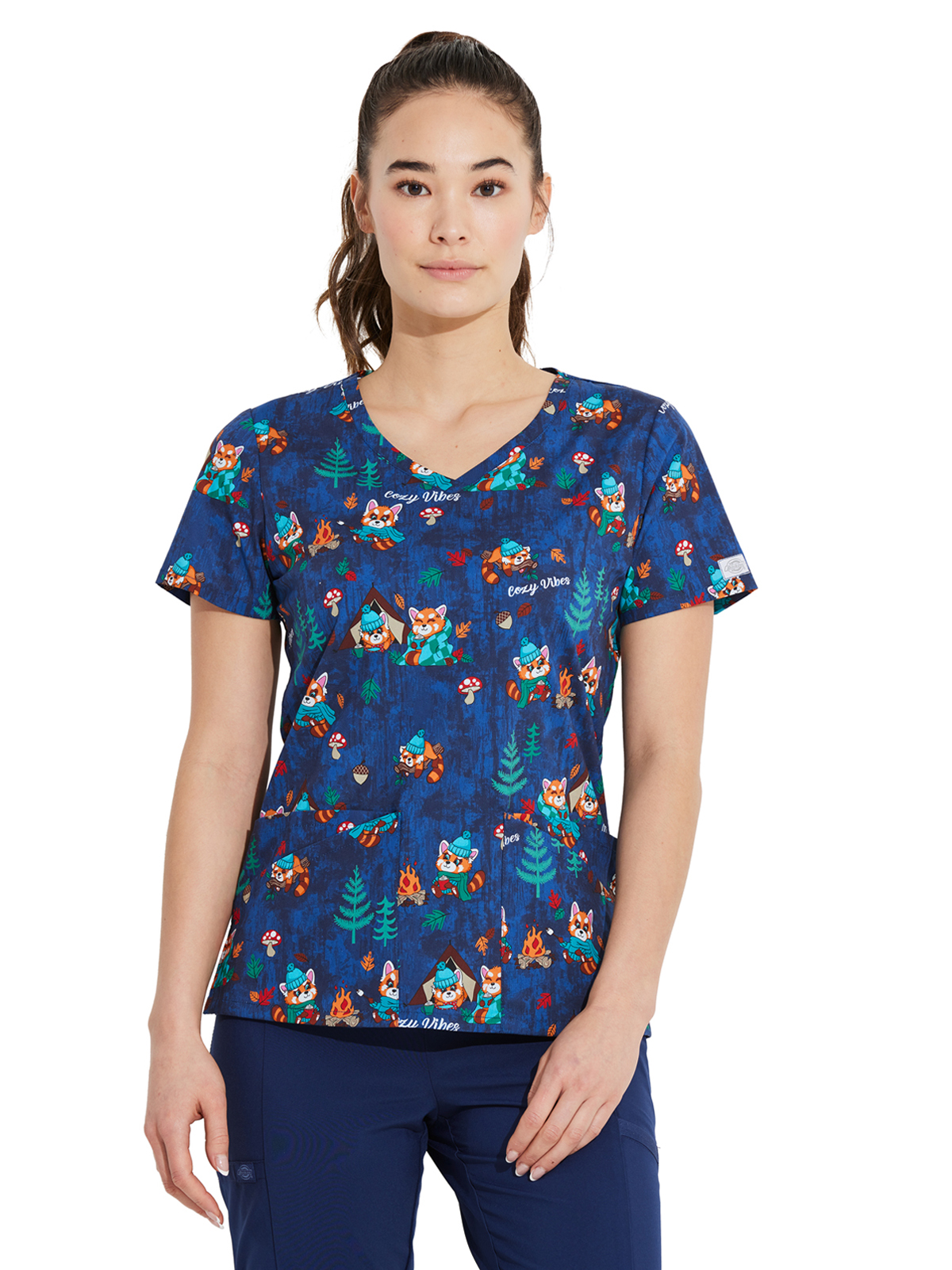 EDS Prints Women's V-Neck Print Top