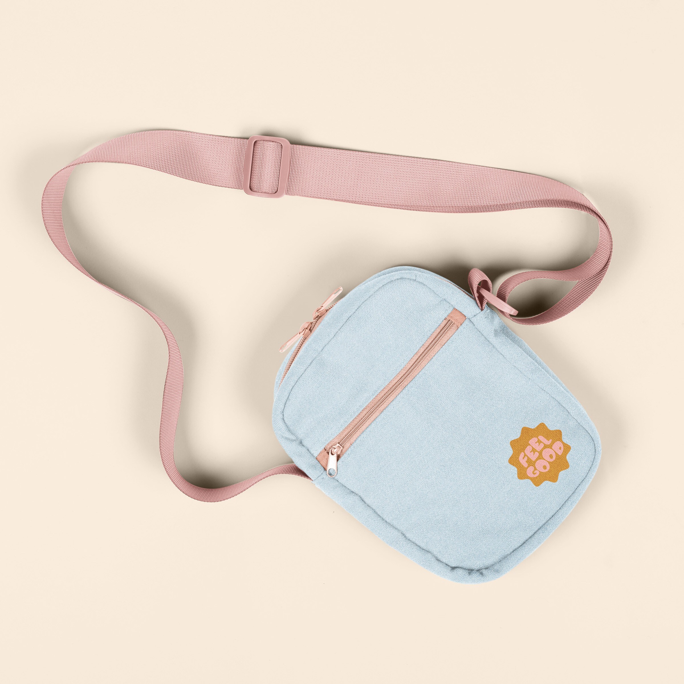 PORTRAIT CROSSBODY- DENIM