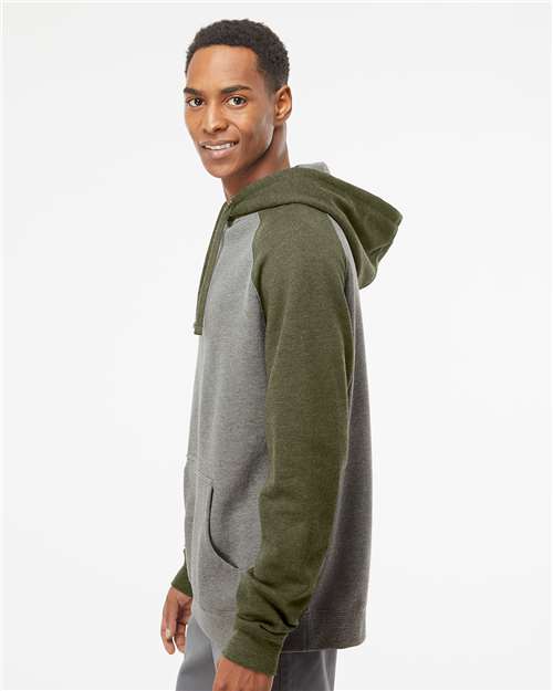 Unisex Raglan Hooded Sweatshirt - IND40RP 15