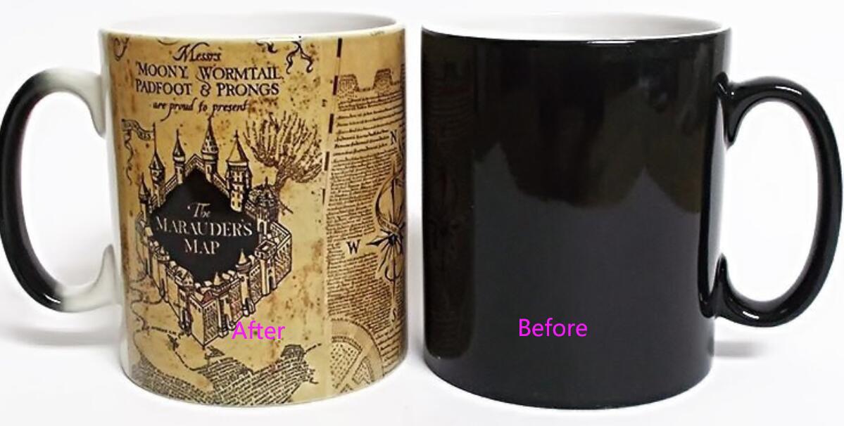 14 Oz Heat Changing Ceramic Mugs 4