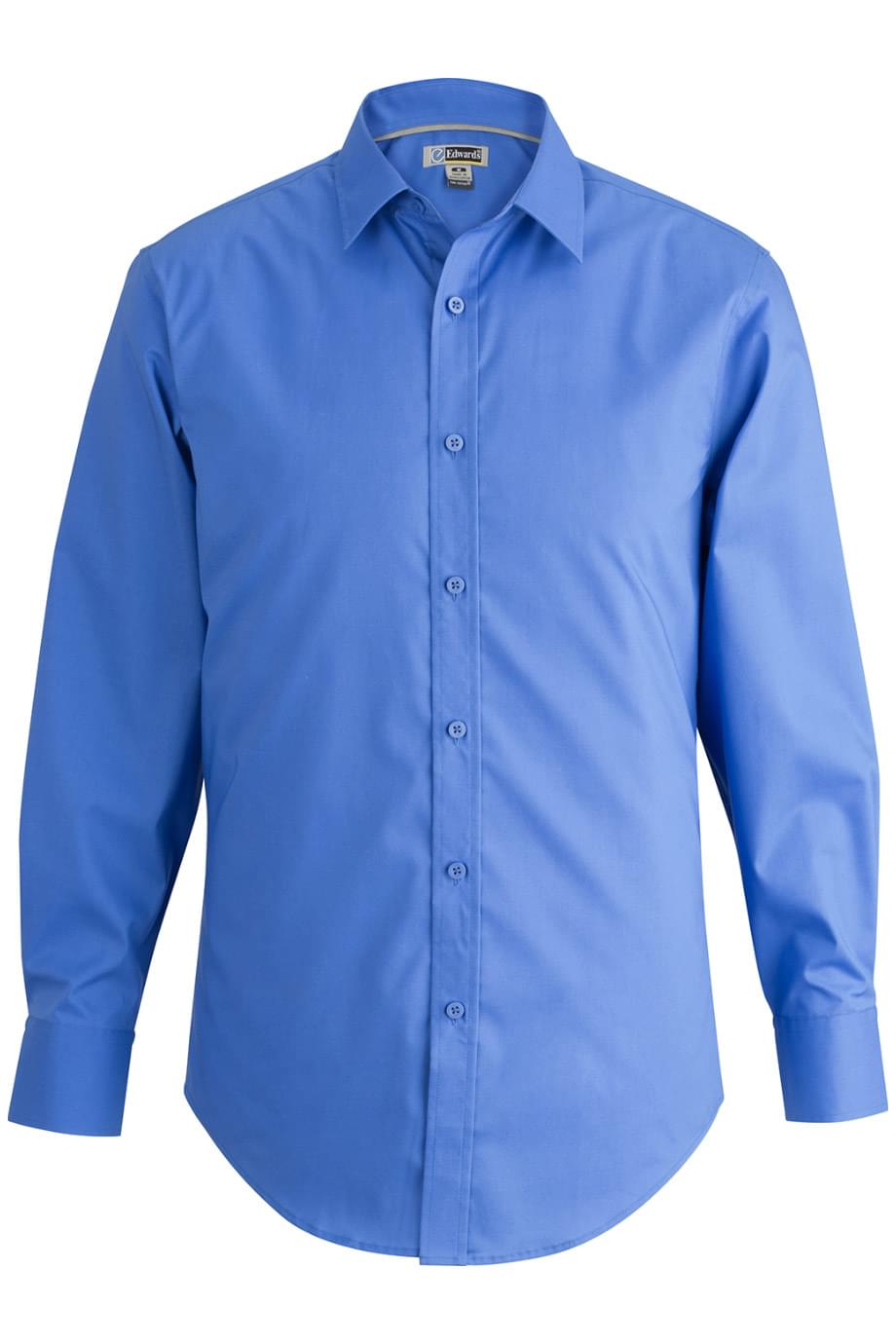 Mens L/S Stretch Broadcloth Shirt