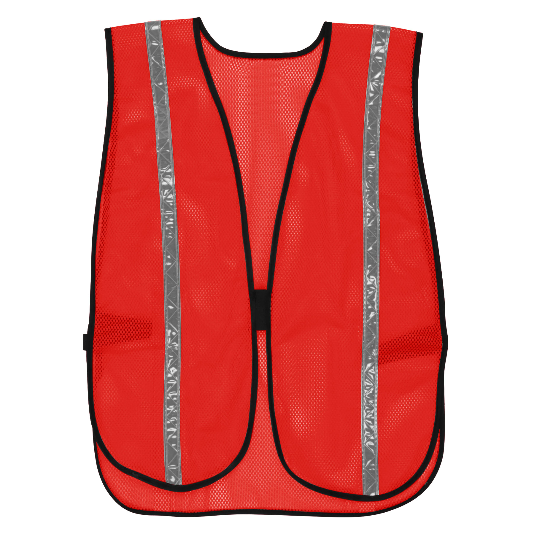 Customized Reflective Breathable Safty Vest With Elastic Band 7