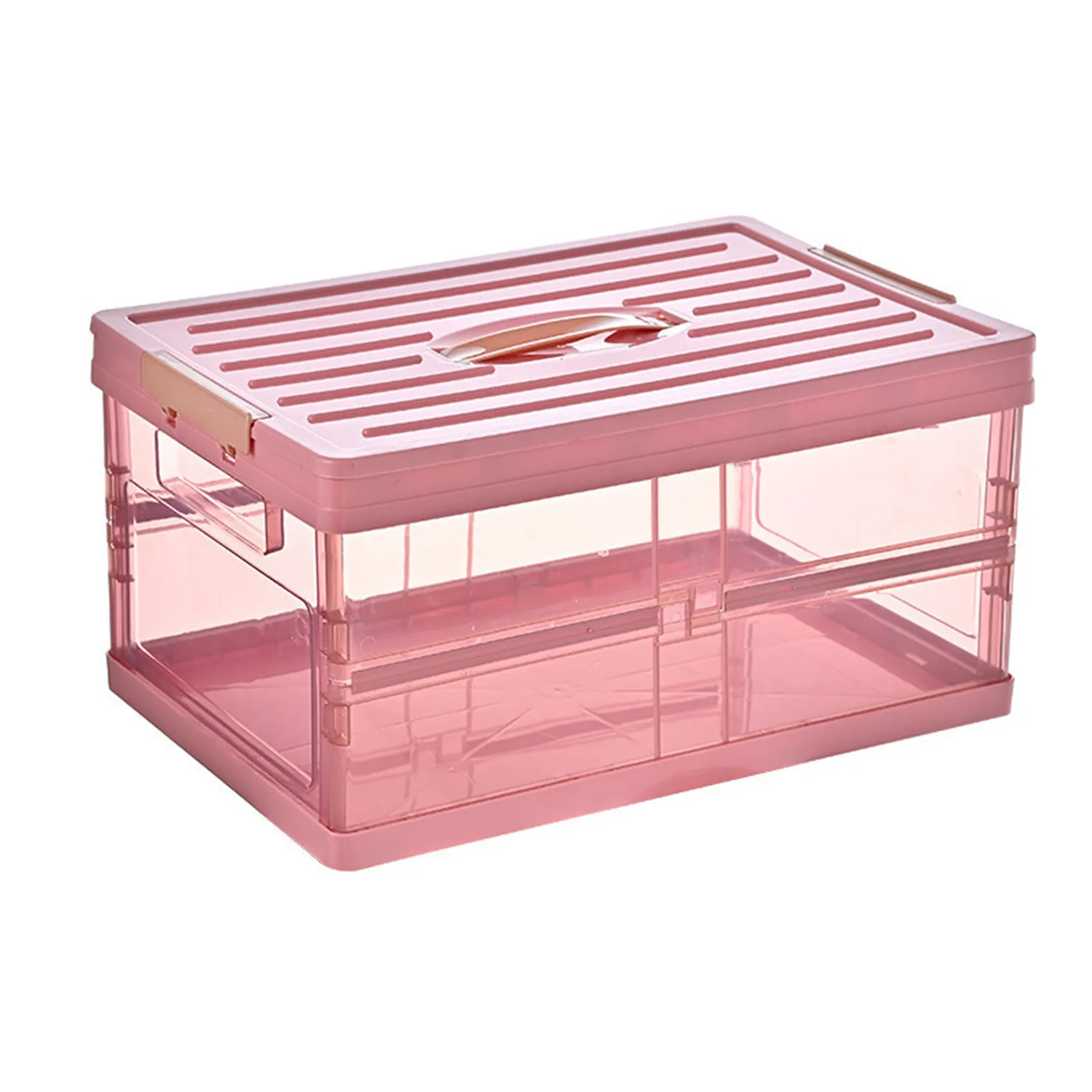 30L Foldable Storage Bin With Lid 3