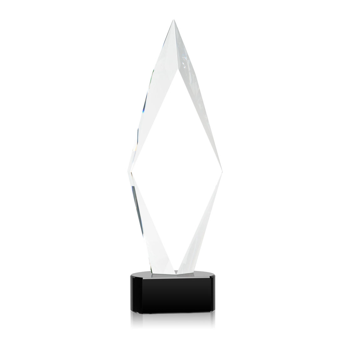 Manilow VividPrint™ Award on Paragon Base - Black 4