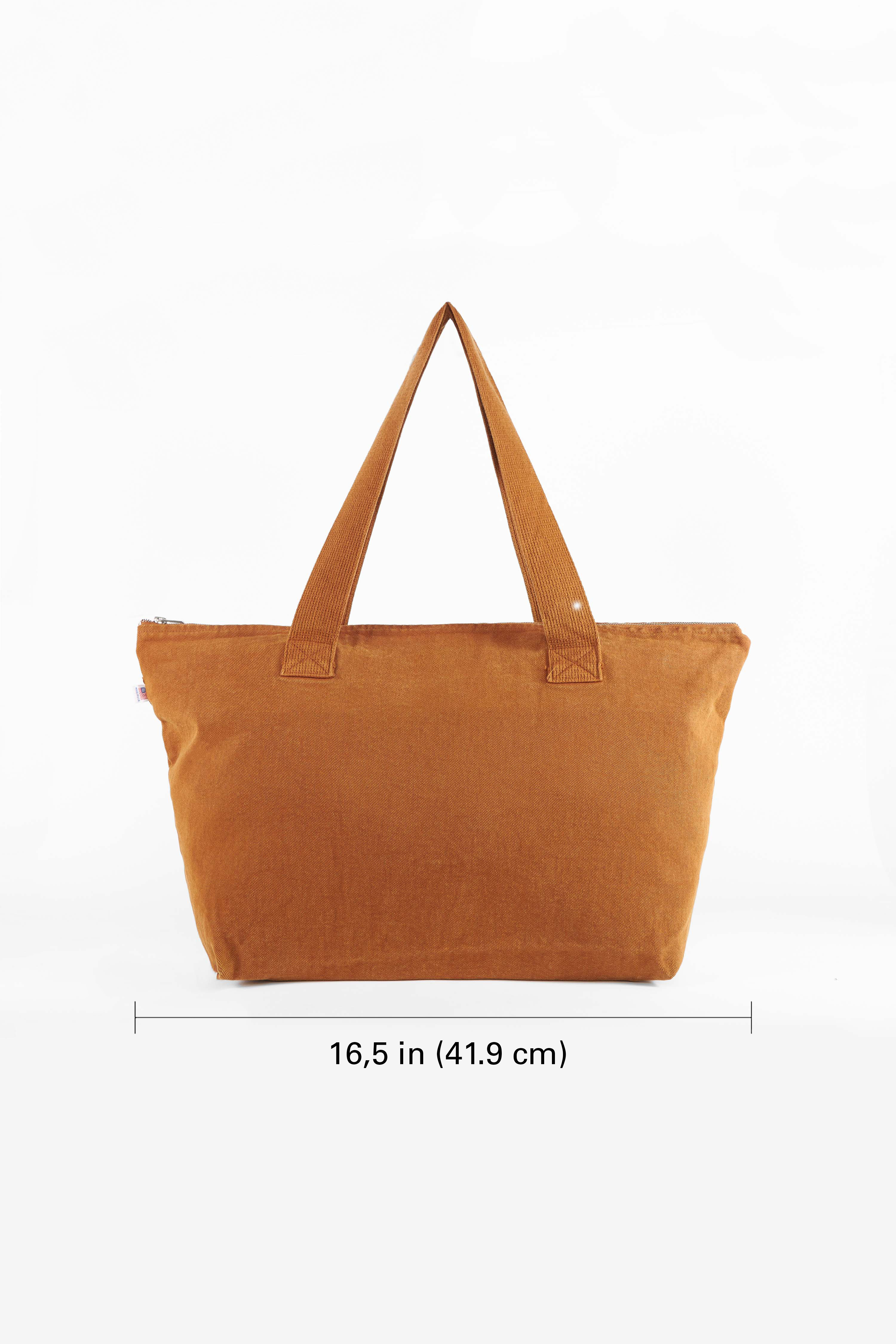 Carry All Zip Tote Bag, custom tote bag with logo imprint 9