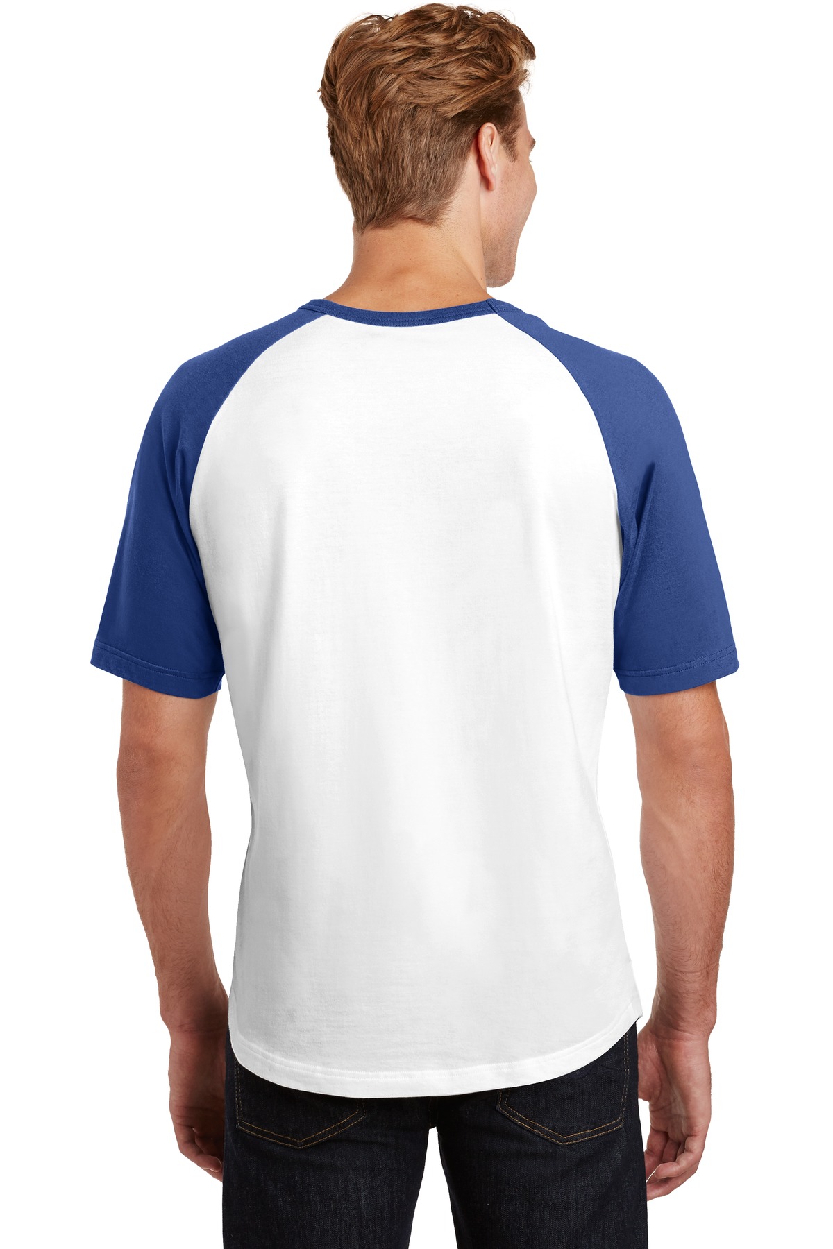 Sport-Tek Short Sleeve Colorblock Raglan Jersey. T201 26