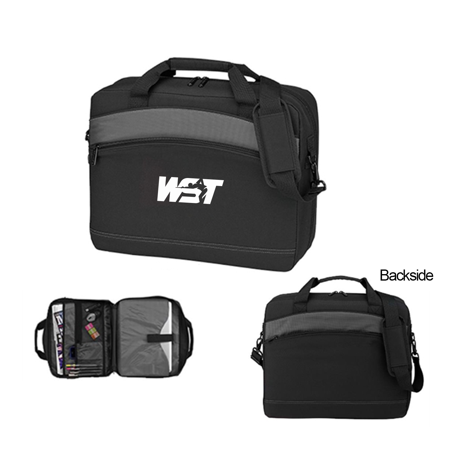 Slim Line Laptop Briefcase 2