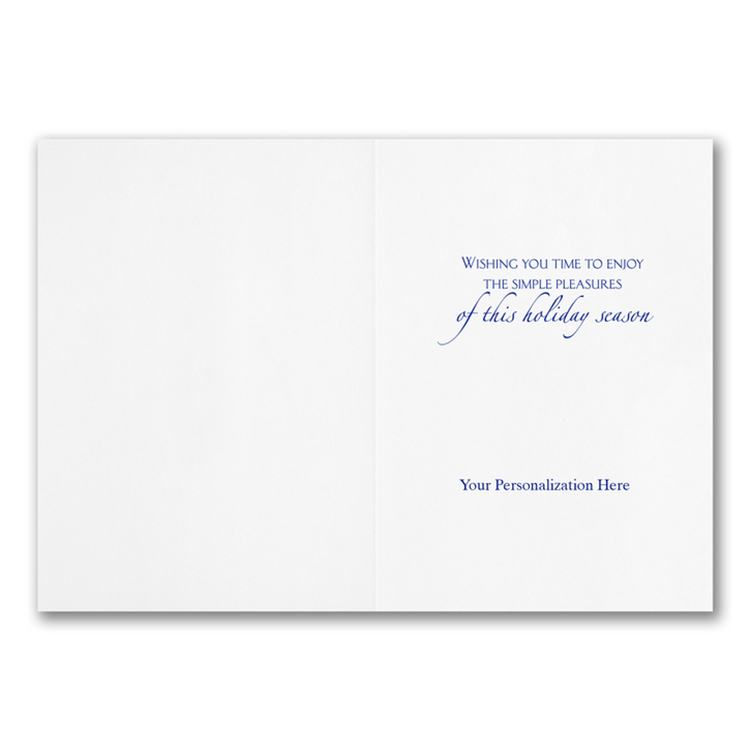 Blue Ice Holiday Card 3