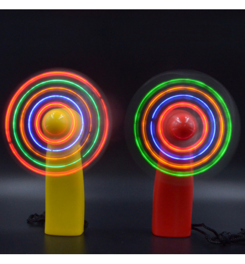 Rainbow Light Flashing Fan 1