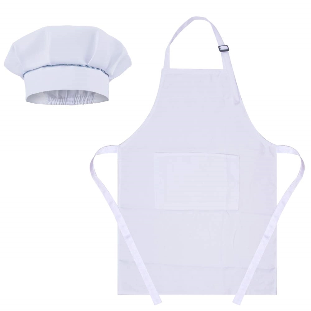 Kids Aprons Chef Hats Set 20