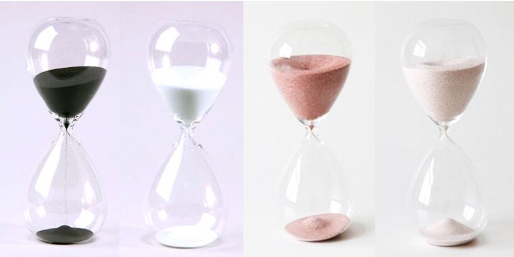 30 Minutes Tall Modern Sand Timer 3