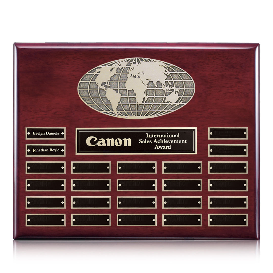 World (Horiz) Perpetual - Rosewood Finish 5