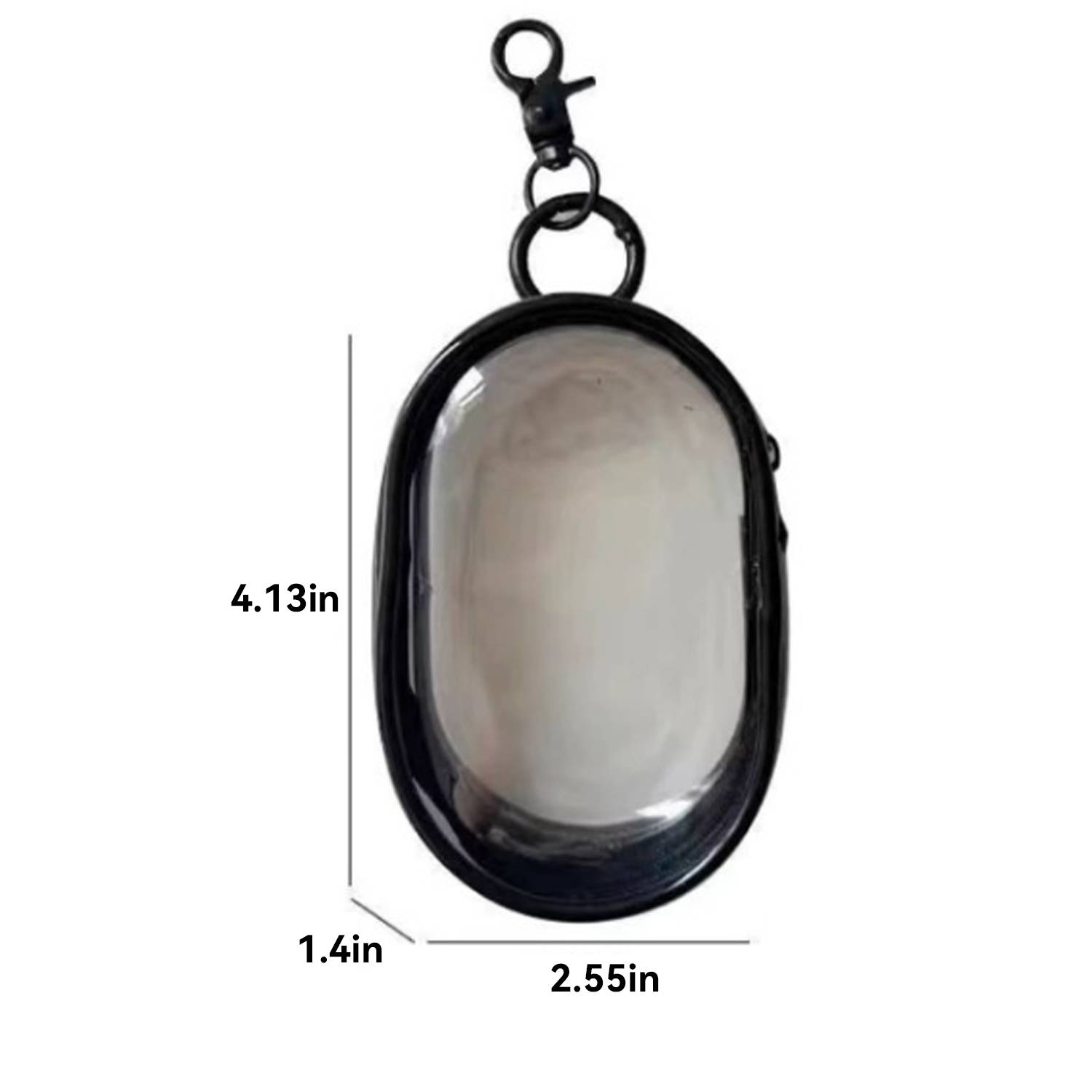 Mini Portable PVC Crystal-Clear Cable Organizer Pouch 2