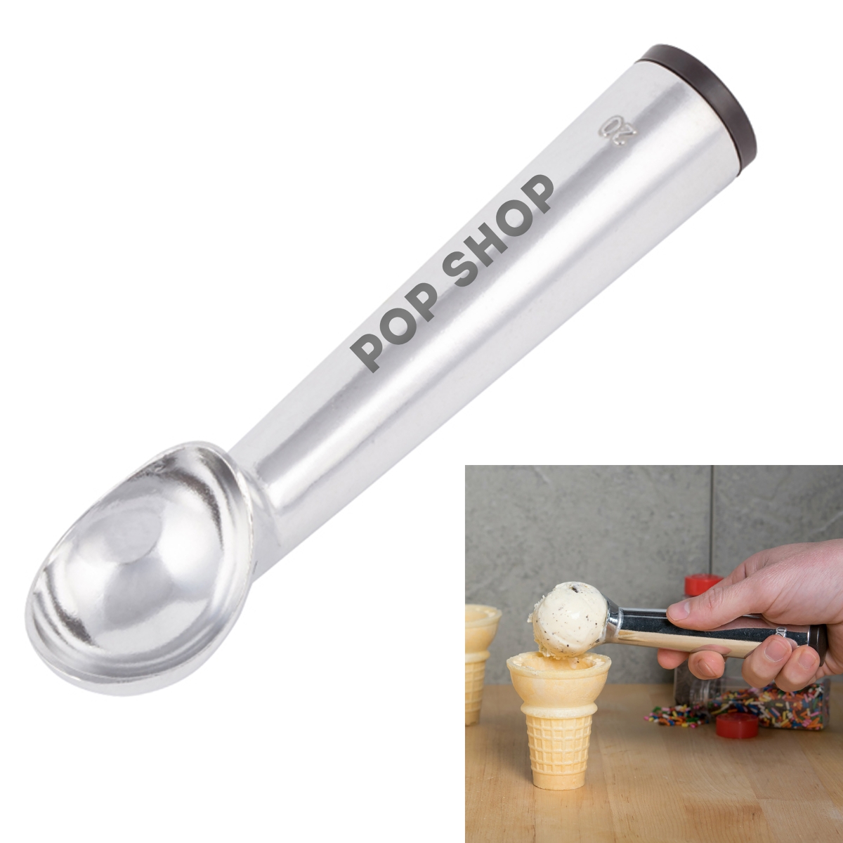 2oz Ice Cream Scooper 3